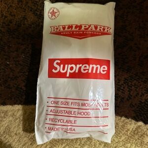 Supreme Ballpark Poncho One size